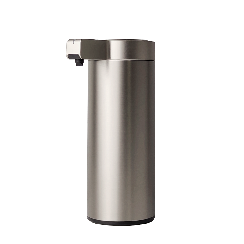 Brushed Stainless Steel Wall Mounted Liquid Automatic Soap Dispenser Luxury Kitchen Hand Smart Sensor Metal Soap Dispenser