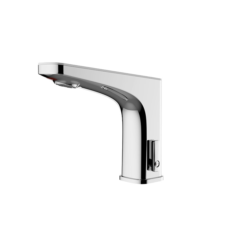 Touch switch basin tap temperature display smart touchless bathroom luxury basin sensor faucets