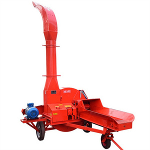 Agricultural PTO drive silage chaff cutter hay straw shredder machine