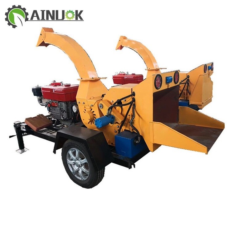 CE approved tractor mounted 8 inch wood chipper for tractor