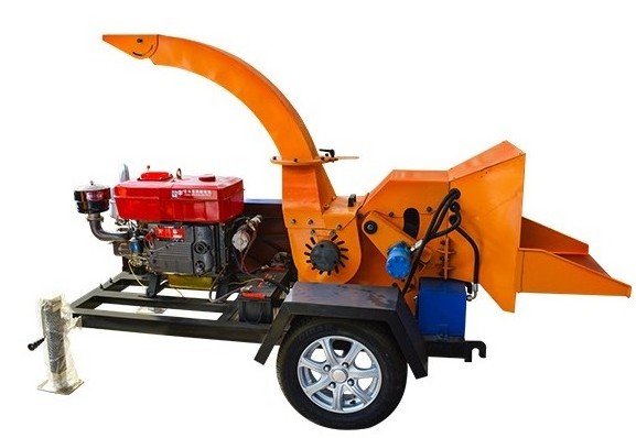 CE approved tractor mounted 8 inch wood chipper for tractor