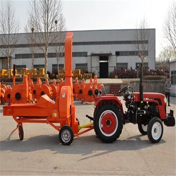 Agricultural PTO drive silage chaff cutter hay straw shredder machine