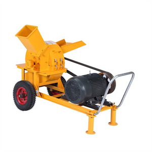 Sawmill wood processing machine waste wood pallet crusher grinder for sawdust