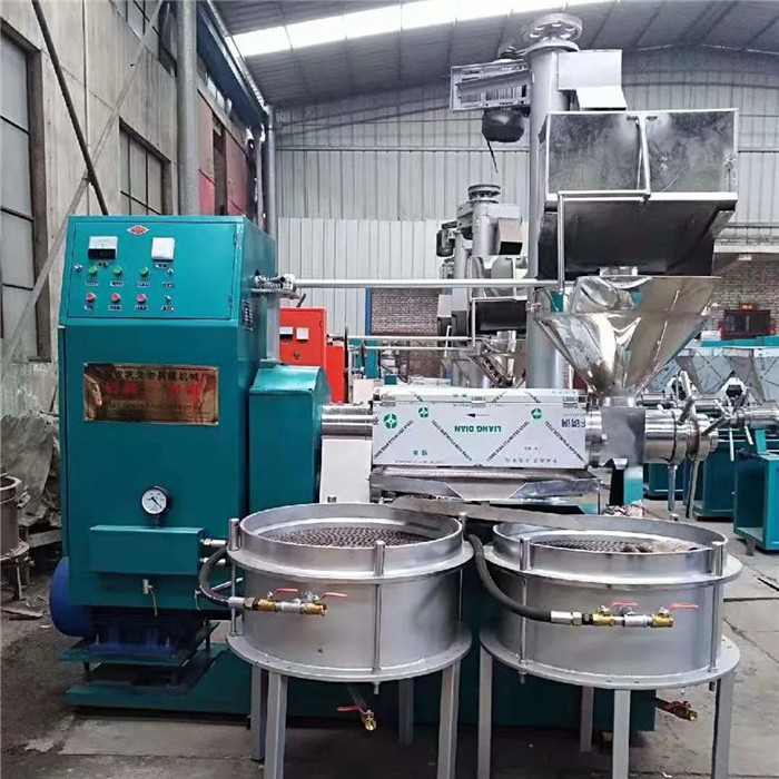 Automatic sesame oil material copra cold oil extraction by pressing