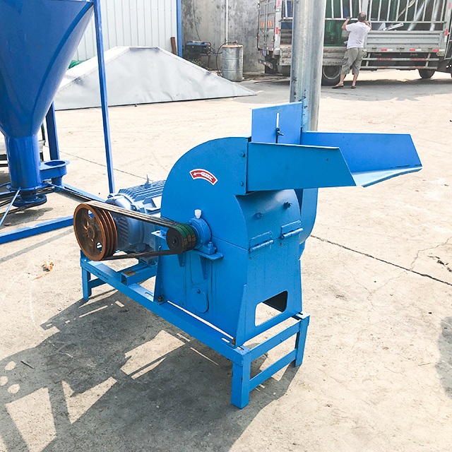 corn rice husk grinder hammer mill machine for animals feed