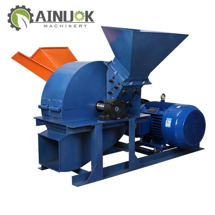 High efficenty wood powder making mahine wood chips crusher shredding machine for sawdust powder