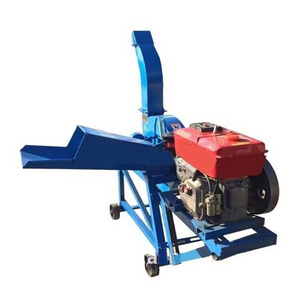 Conveyor belt chop cutter machine chaff chaff cutter feed grinder