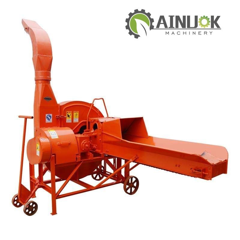 Conveyor belt chop cutter machine chaff chaff cutter feed grinder