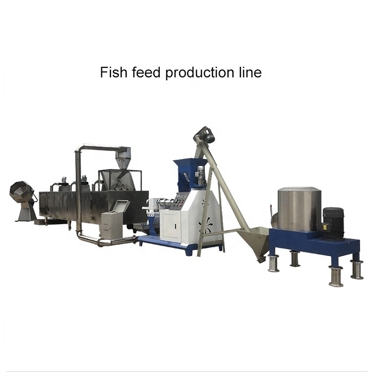 Floating Fish Animal Pet Food trout Feed Pellet Mill Extruder Making Machine Production Line