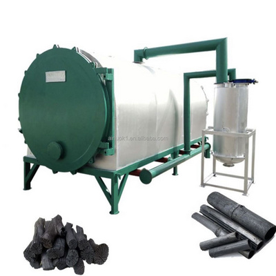 Smokeless Charcoal Machine Biochar Kiln Carbonization Stove to Make Bamboo Charcoal