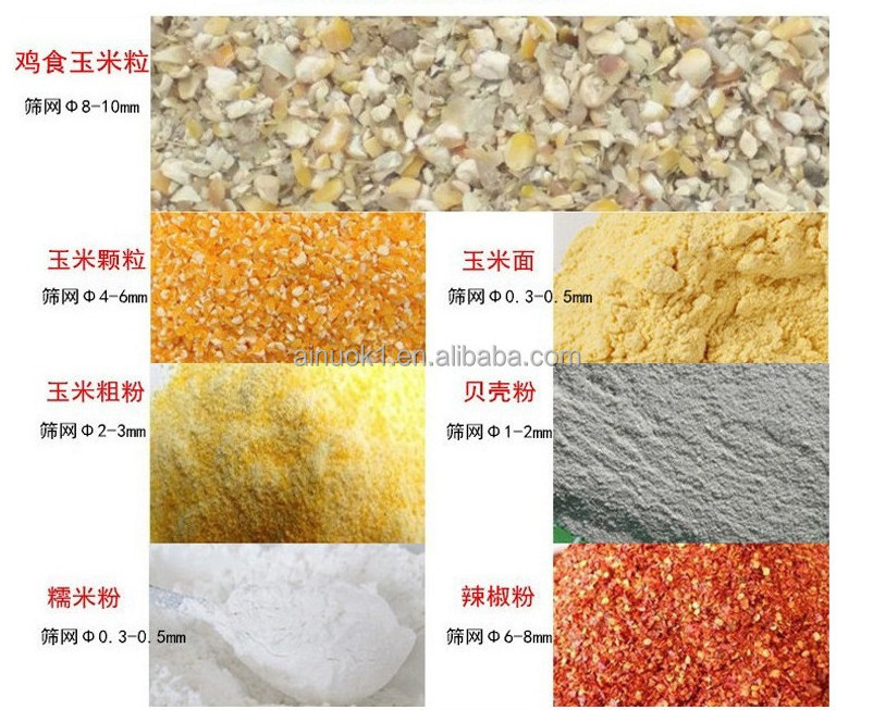 flour milling machinery grain corn crusher maize grinding milling machine animal feed mixer corn mill grain grinder machine