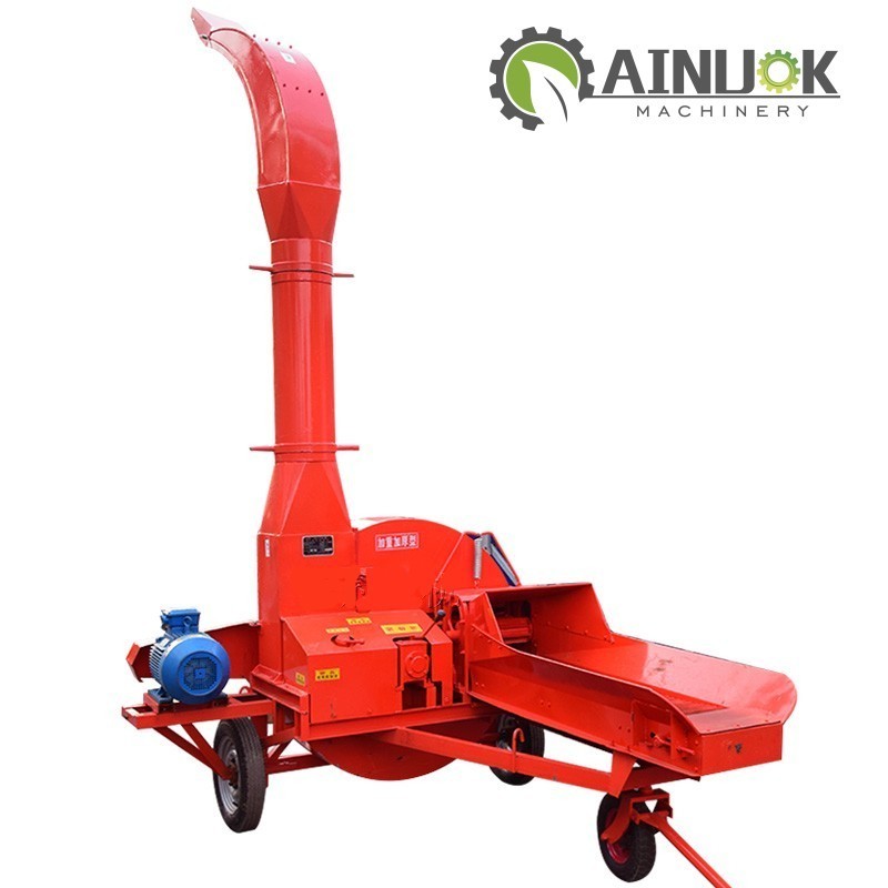 Conveyor belt chop cutter machine chaff chaff cutter feed grinder