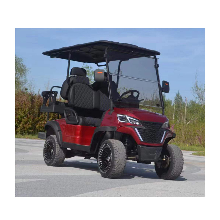 high quality lithium battery enclosed 6 seat 4 wheel drive jeep classic car golf cart electric cart