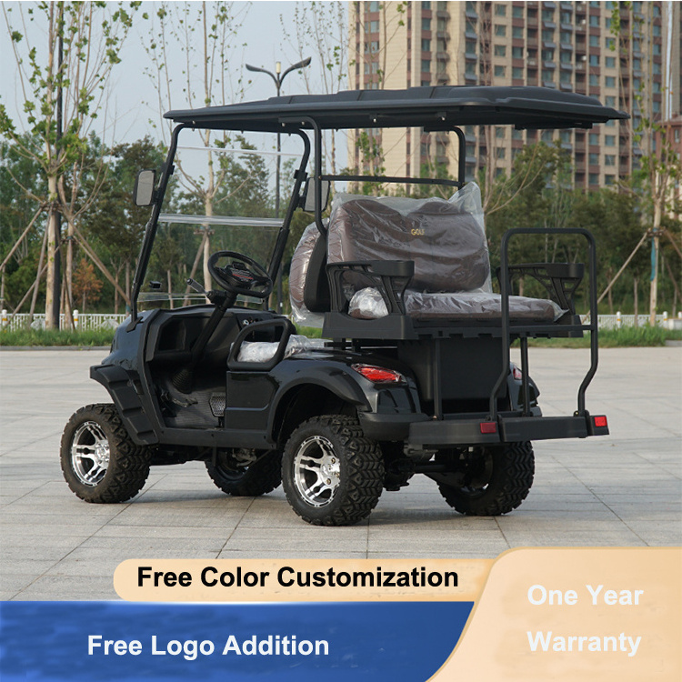 New design 4 seater golf cart electric off-road club car 72V electric golf cart