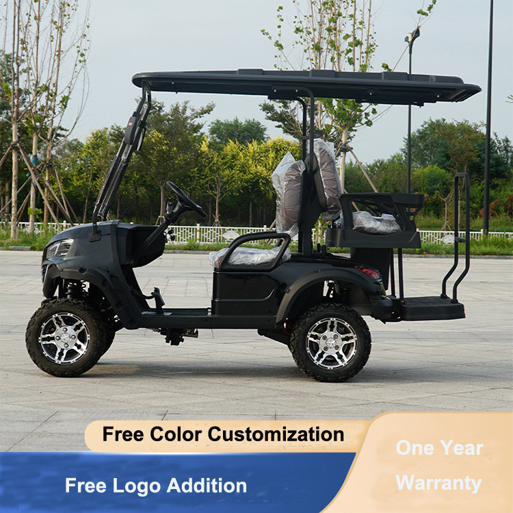 New design 4 seater golf cart electric off-road club car 72V electric golf cart