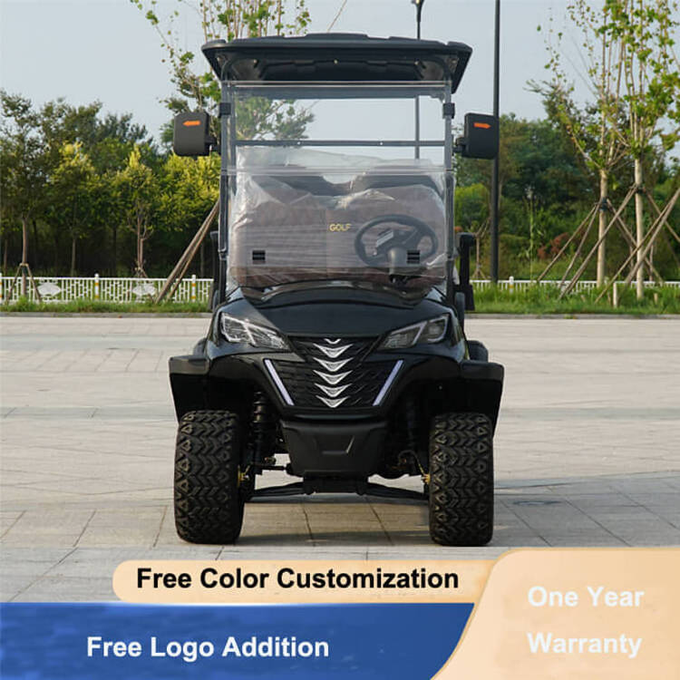 New design 4 seater golf cart electric off-road club car 72V electric golf cart