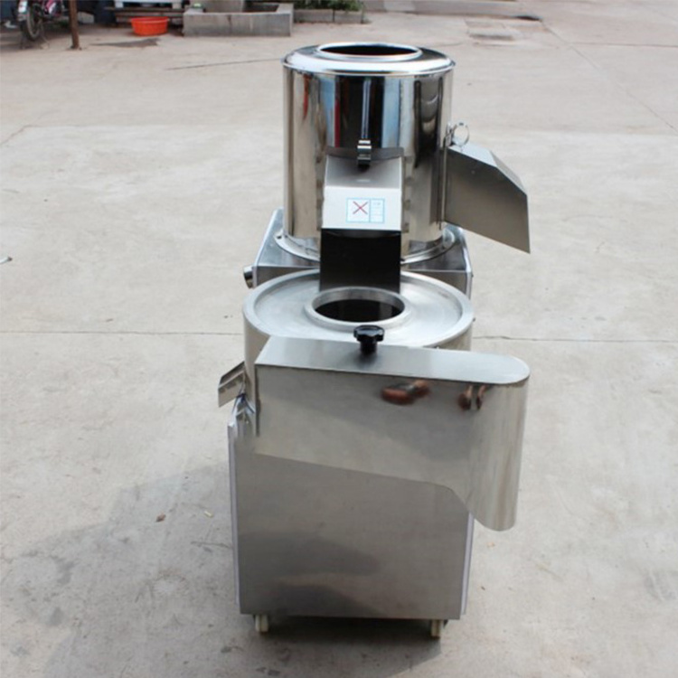 High Performance Potato Peeler And Slicer/Taro Peeler And Chipper/ Potato Peeling And Slicing Machine