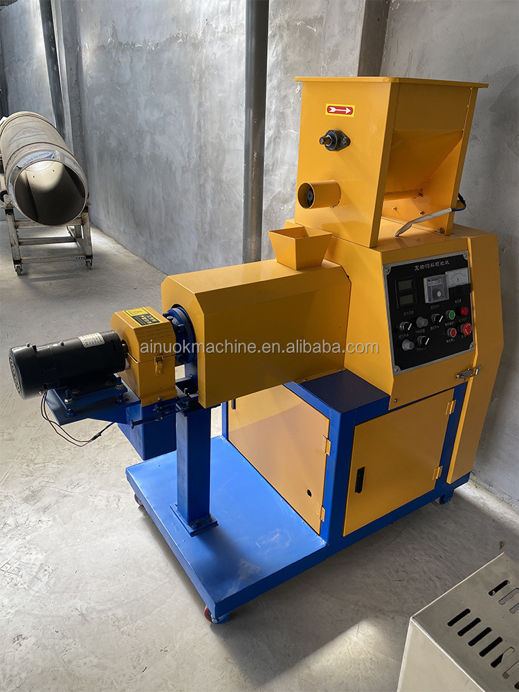 Dry Pet Cat Food Making Machines Extruder Processing dry dog food fish feed production processing plant line