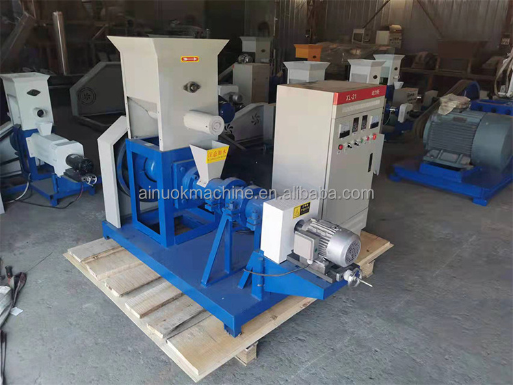 floating fish feed mill machine/trout fish feed extruding machine