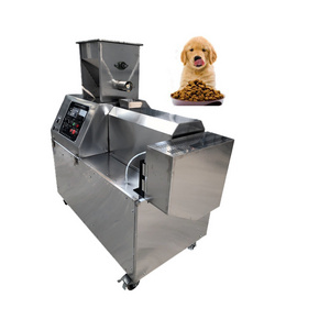 animal feed pet cat food extruder dog meat grain dry pellet making machine/automat dog food extrusion machine  for the pet food