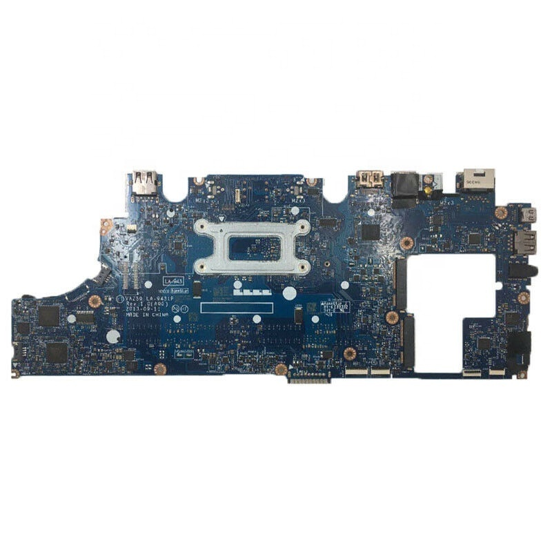 Laptop Repair Parts Mainboard 7240 7250 7440 System Board VAZ50 LA-9431P 7RPNV I5-4300U i3 Logic Board E7240 Laptop Motherboard