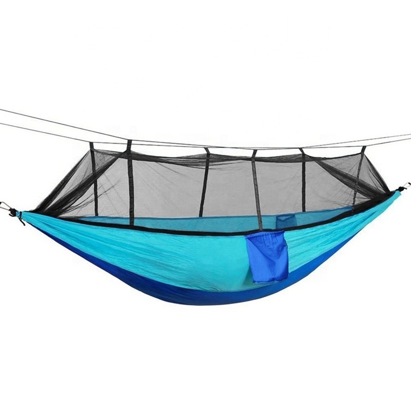 Custom Double Travel Camping Hammock Lightweight Portable Outdoor 2 Person Outdoor Camping Hammock