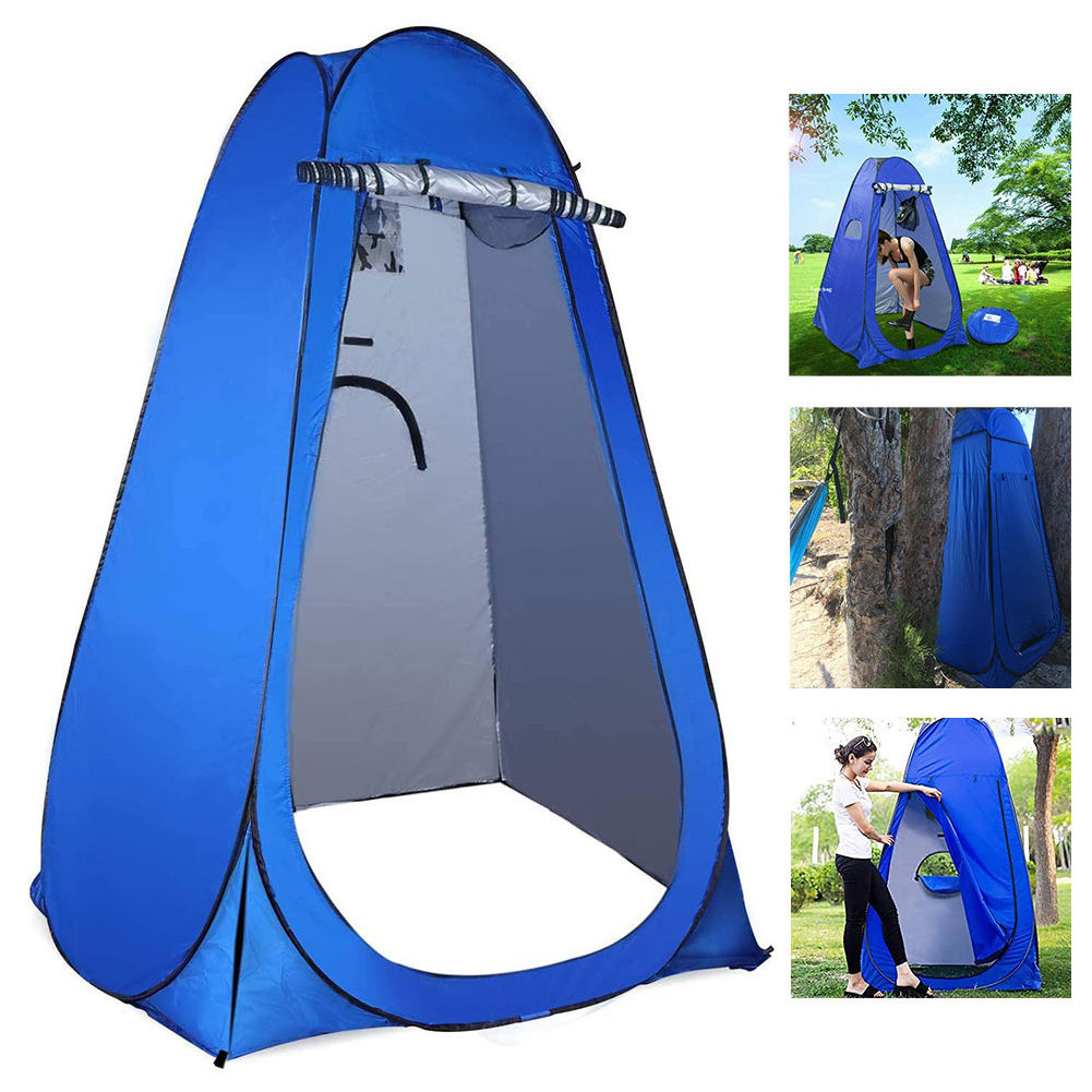 AIOIAI portable toilet and shower tent outdoor fishing and changing mobile room