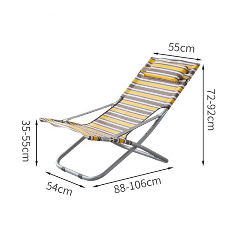 Luxury Beach Chair Low Profile Beach Chair Folding Portable Backpack Beach Chair