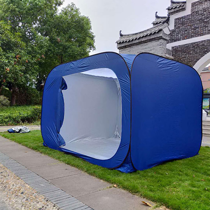 disaster prevention shelters Indoor disaster relief privacy water proof tent outdoor camping