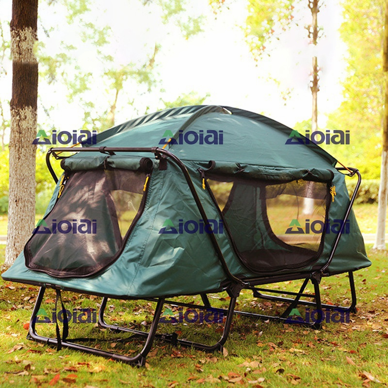 AIOIAI OFF-GROUND Portable Camping Tent Indoor Outdoor Camping Waterproof bed tent Field Tent Field Survival Adventure mosquito