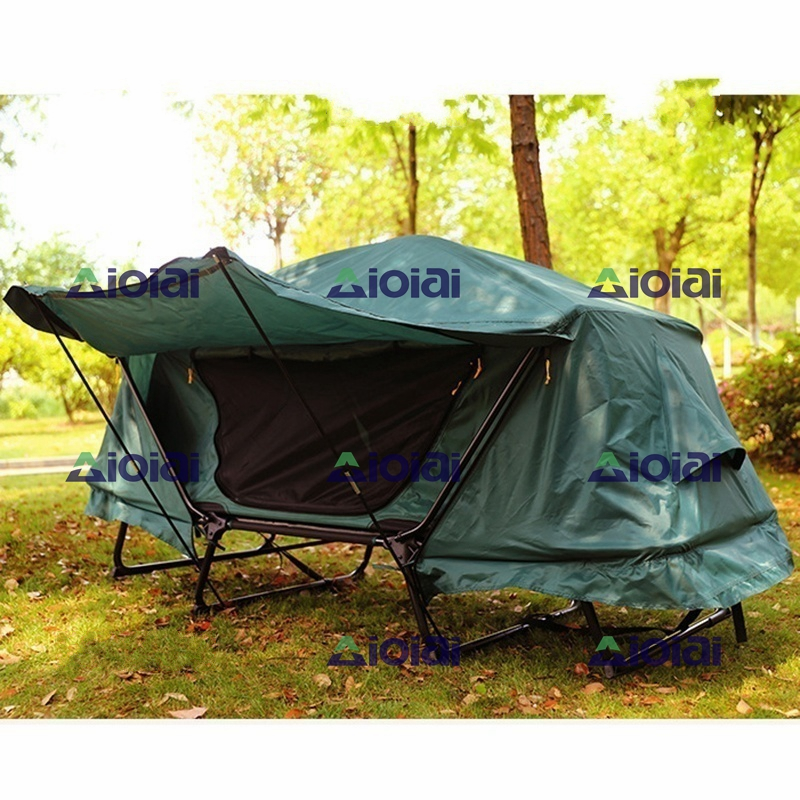 AIOIAI OFF-GROUND Portable Camping Tent Indoor Outdoor Camping Waterproof bed tent Field Tent Field Survival Adventure mosquito