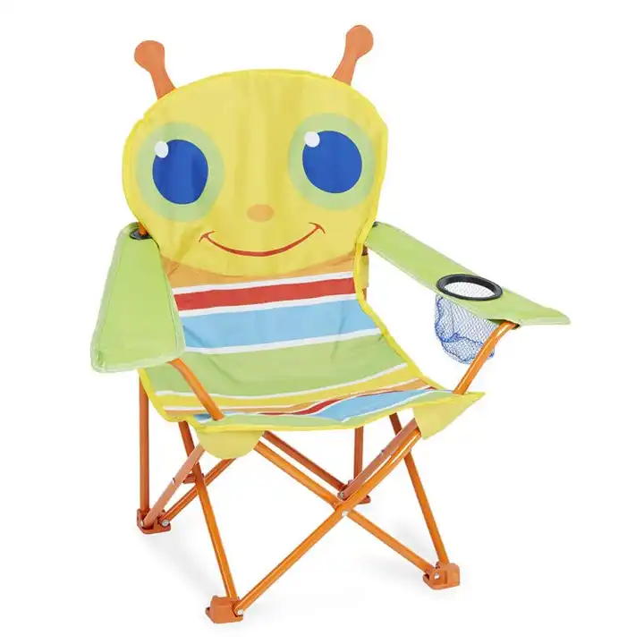 Camping Chair Camping Use Micartoon Outdoor Carry Children Minimalist Iron Plastic Outdoor Furniture Solid Wood Garden Chair