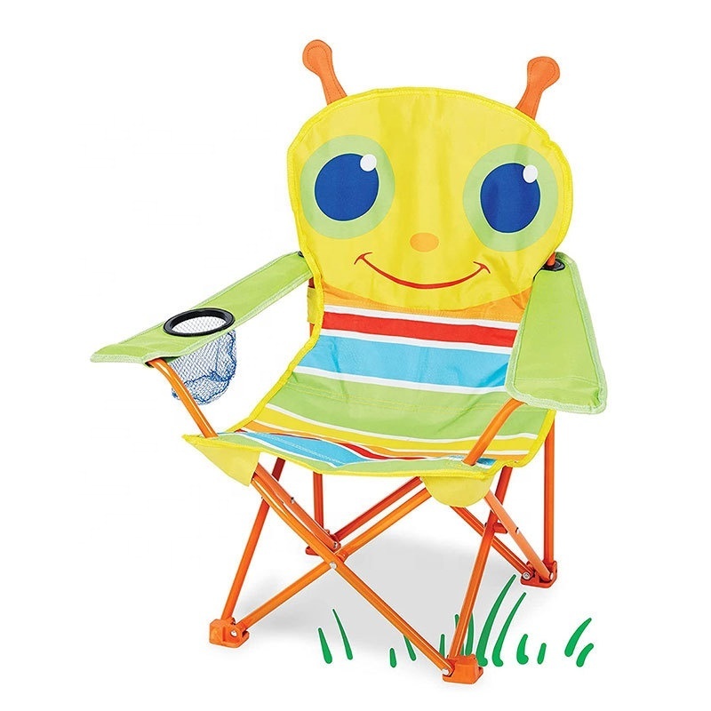 Camping Chair Camping Use Micartoon Outdoor Carry Children Minimalist Iron Plastic Outdoor Furniture Solid Wood Garden Chair