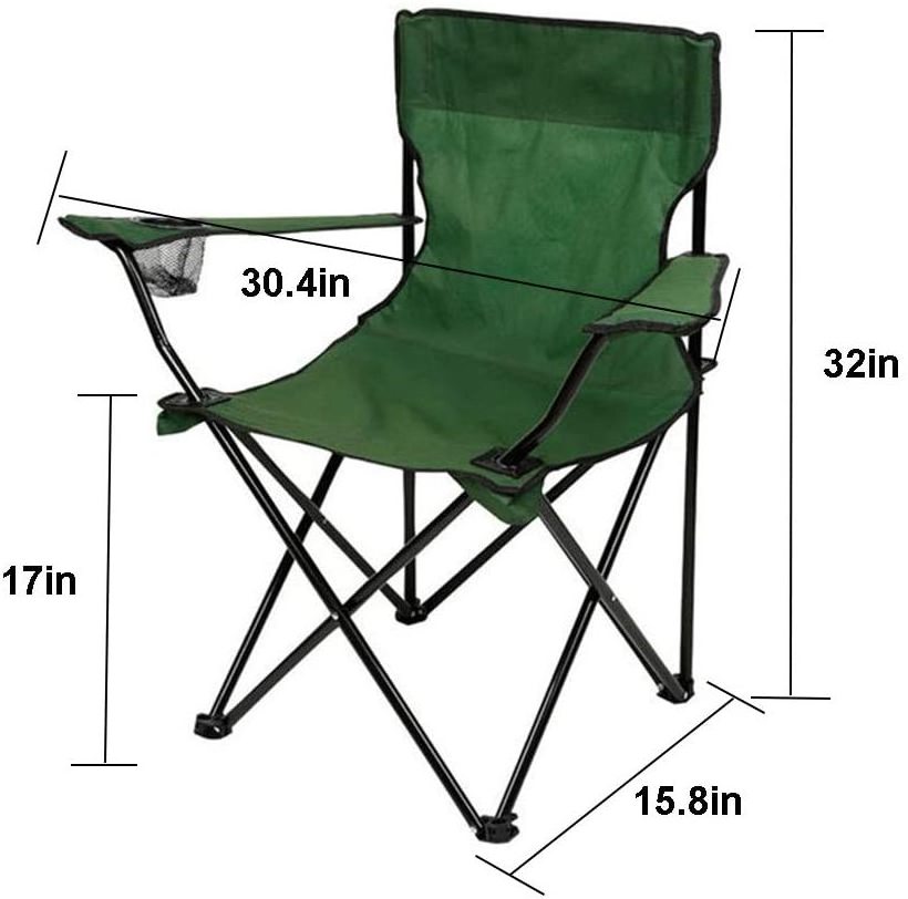 Aluminum Frame Adjustable Lightweight Folding Chair Camping Beach Chair