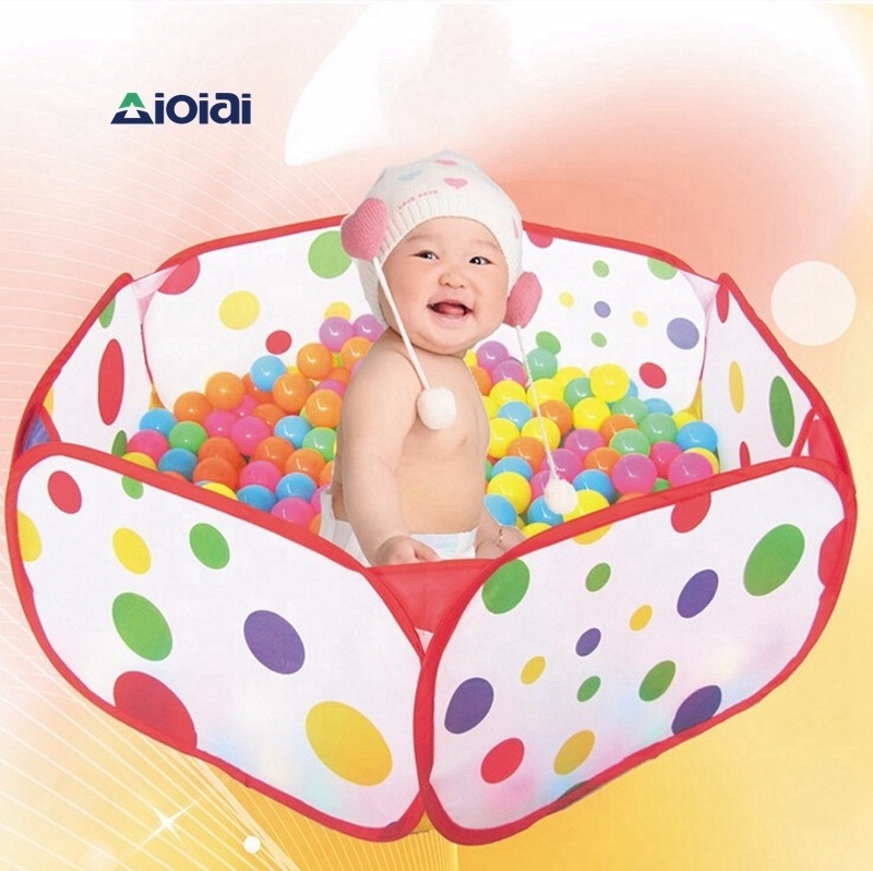 AIOIAI Pop Up Kids Soft Play Ball Pool Baby Ball Pool Indoor Playground Ball Pit