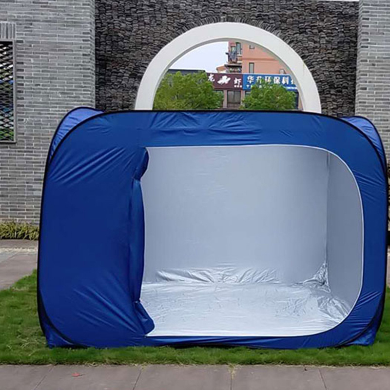 disaster prevention shelters Indoor disaster relief privacy water proof tent outdoor camping