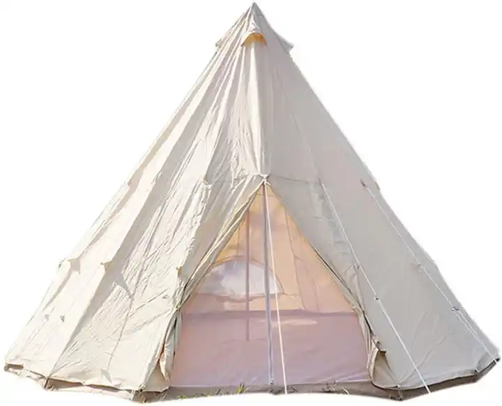 Cotton Canvas oxford yurt Bell teepee canopy triangular tent family tents camping outdoor