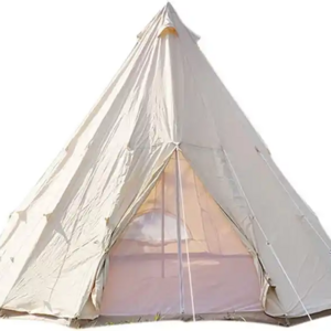 Cotton Canvas oxford yurt Bell teepee canopy triangular tent family tents camping outdoor