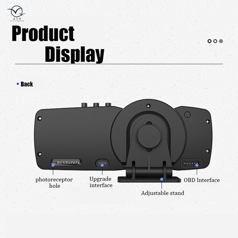 AIO 2022 New Car Head Display C3 Head Up Display Navigation 5