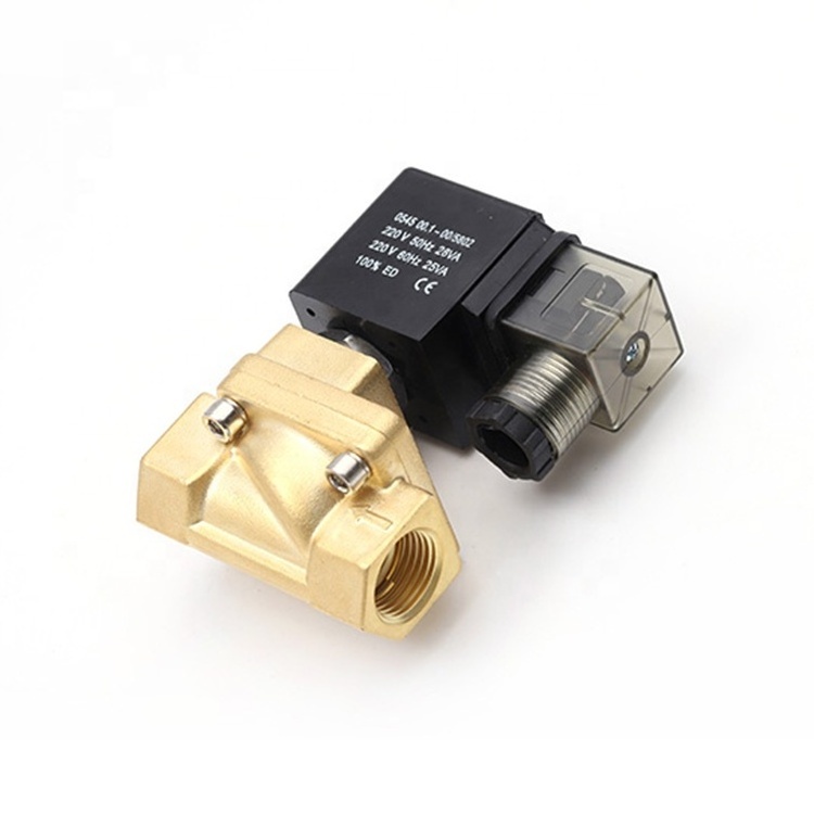 PU225 Two Way Direct Acting Brass Solenoid Valve