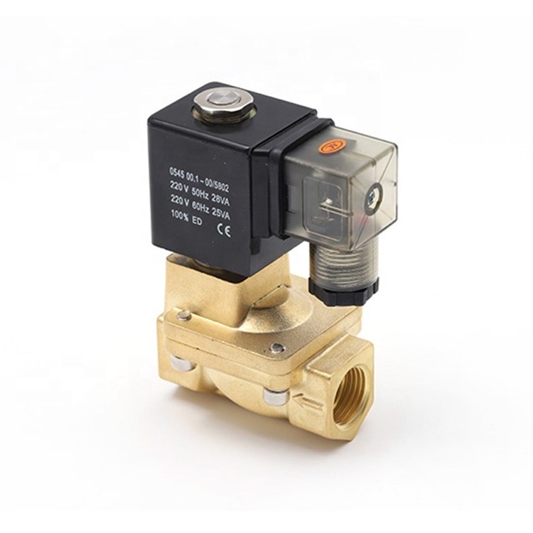 PU225 Two Way Direct Acting Brass Solenoid Valve