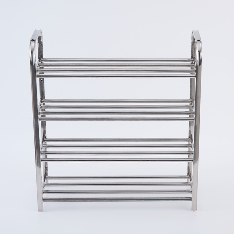 Modern Cheap price custom 4 5 tier metal steel shoe cabinet steel shoe racks for sale