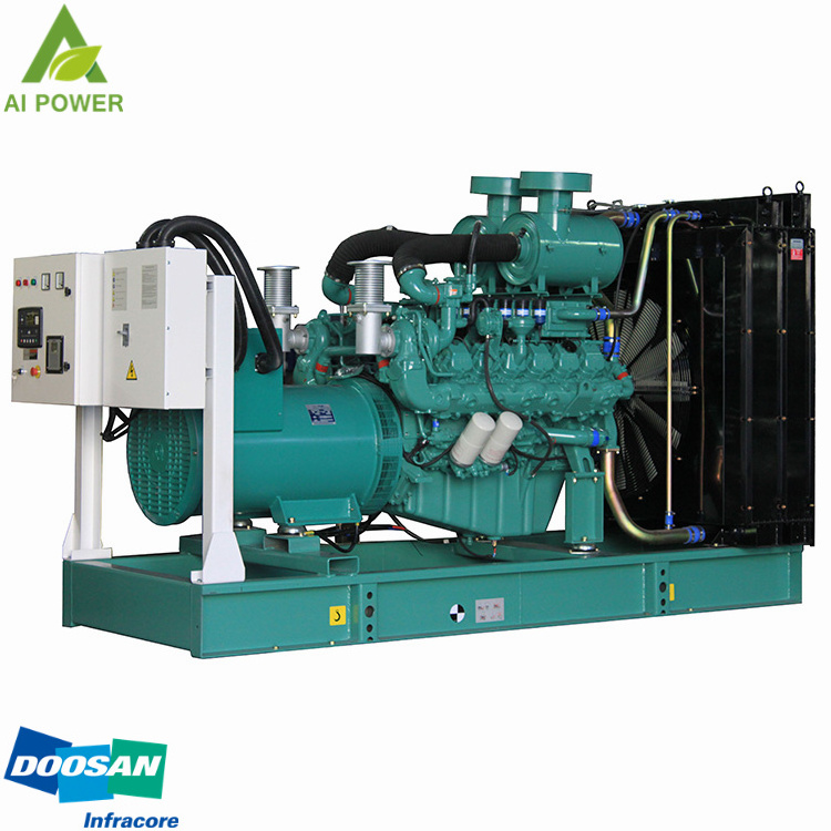 1000 kw Natural biogas gas generator price