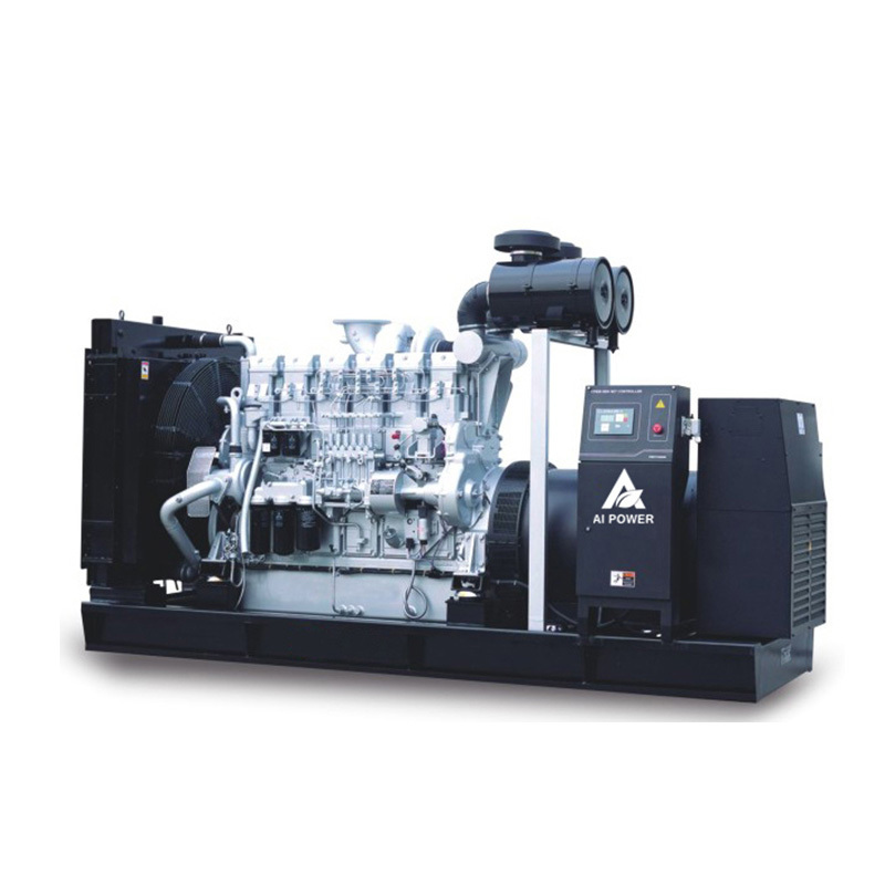 50hz Ai power diesel generator 1000kva 800kw power by Japan Mitsubishi S12A2-PTA