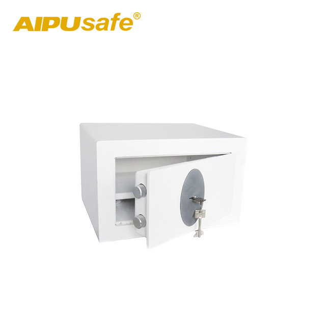 AIPU Home & Office safes T220-K/ Double wall fireproof safe box with VdS Class 1 approved double bitted key lock/ EN14450-S2