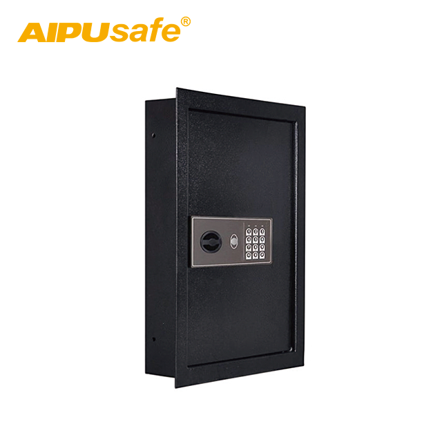 AIPU Wall Safe /Key lock hidden safe/Stash safe box with high security WS480