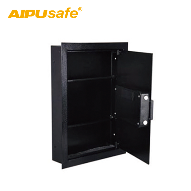 AIPU Wall Safe /Key lock hidden safe/Stash safe box with high security WS480