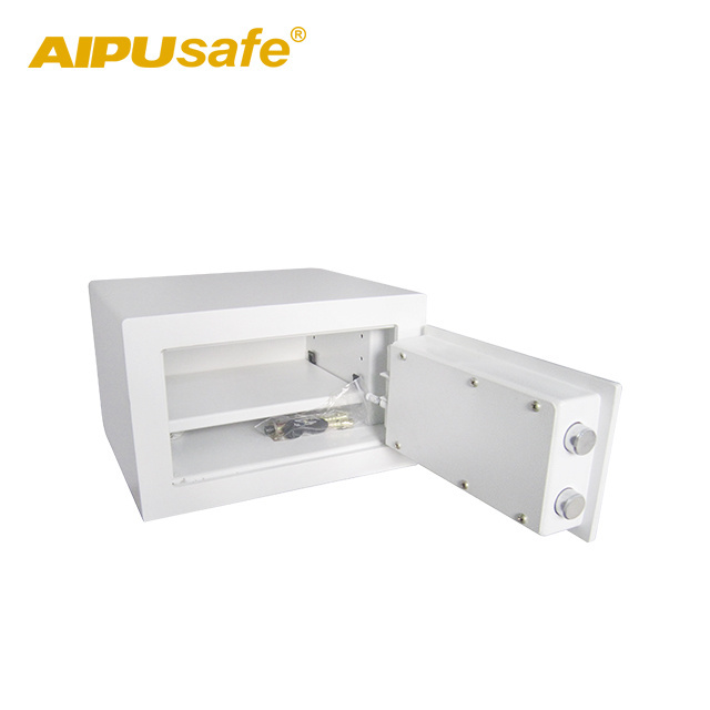 AIPU Home & Office safes T220-K/ Double wall fireproof safe box with VdS Class 1 approved double bitted key lock/ EN14450-S2