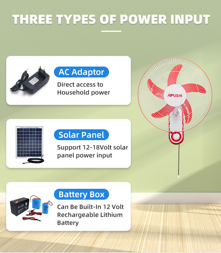 Full plug specification save energy wall mounted fan for mess hall