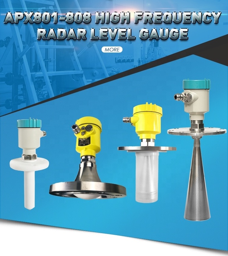 OEM High Frequency radar measurement 4-20mA radar level gauges fule tank